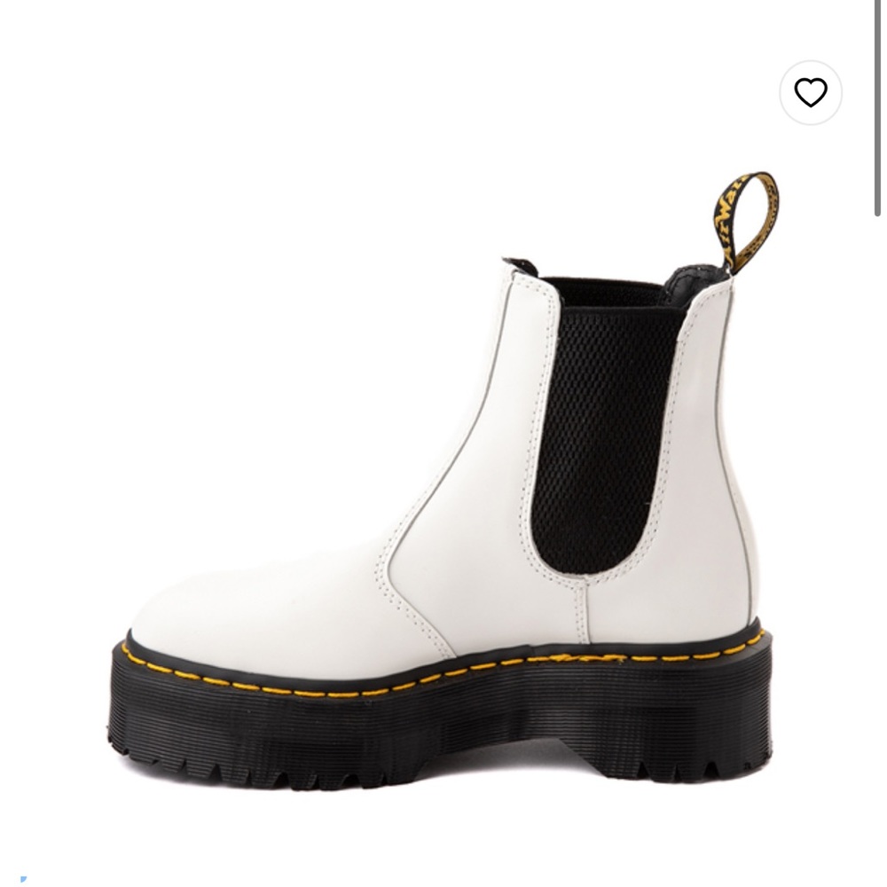 Dr. Martens whistle platform Chelsea boots